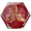 Swarovski 4499 10mm Kaleidoscope Square Fancy Stones  Crystal Royal Red Delite