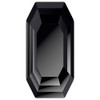 Swarovski 4595 20mm Elongated Imperial Fancy Stones Jet