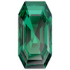 Swarovski 4595 8mm Elongated Imperial Fancy Stones Emerald