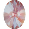 Swarovski 4122 8mm Oval Rivoli Fancy Stones Crystal Lotus Pink Delite