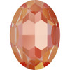 Swarovski 4127 30mm Oval Fancy Stones Crystal Orange Glow Delite