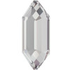 Swarovski 2776 11mm Elongated Hexagon Flatback Crystal (72 pieces)