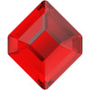 Swarovski 2777 5mm Concise Hexagon Flatback  Light Siam Hot Fix