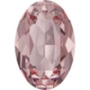 Swarovski 4120 14mm Oval Fancy Stones Light Rose Ignite