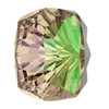 Swarovski 4460 14mm Mystic Square Fancy Stone Crystal Luminous Green