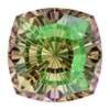 Swarovski 4460 18mm Mystic Square Fancy Stone Crystal Luminous Green