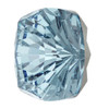 Swarovski 4460 8mm Mystic Square Fancy Stone Aquamarine