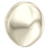 Swarovski  5842 14mm Baroque Coin Pearls Cream
