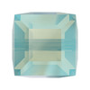 Swarovski  5601 4mm Cube Beads Pacific Opal Shimmer