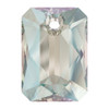 Swarovski  6435 16mm Emerald Cut Pendants Crystal Shimmer