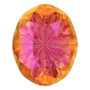 Swarovski  4160 8mm Mystic Oval Fancy Stones Crystal Astral Pink