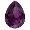 Swarovski  4320 10mm Pearshape Fancy Stones Amethyst Ignite