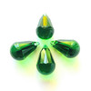 Buy Swarovski 6026 27mm Cabochette Pendants Dark Moss Green  ( 1 piece)