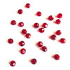 Preciosa® Crystal Round Beads 6mm Siam (36 pieces)