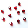 Buy Swarovski 5000 8mm Round Beads Light Siam Satin  (12 pieces)