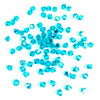 Preciosa® Crystal Bicone Beads 4mm Blue Zircon AB   (72 pieces)