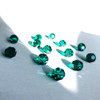 Preciosa® Crystal Round Beads 6mm Emerald (36 pieces)