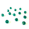 Preciosa® Crystal Round Beads 6mm Emerald (36 pieces)
