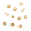 Buy Swarovski 5041 12mm Rondelle Beads Large Hole Crystal Golden Shadow  (4 pieces)