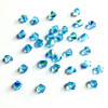 Preciosa® Crystal Bicone Beads 4mm Aquamarine AB (72 pieces)