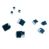 Buy Swarovski 5600 6mm Offset Cube Beads Jet   (9 pieces)