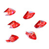 Exclusive Swarovski 5556 15mm Galactic Beads Crystal Red Magma  (2 pieces)