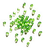 Exclusive Swarovski 5310 5.5mm Simplicity Beads  Peridot   (36 pieces)