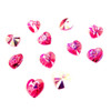 Buy Swarovski 6228 10mm Xilion Heart Pendants Rose AB  (18 pieces)