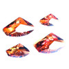 Exclusive Swarovski 6657 16x 27mm Galactic Horizontal Pendant Crystal Copper  (1 pieces)