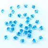 Exclusive Swarovski 5744 5mm Flower Beads Aquamarine (36 pieces)