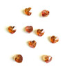 Exclusive Swarovski 5742 10mm Heart Beads Crystal Copper (9 pieces)