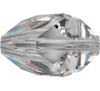 Swarovski 5650 16mm Cubist Beads Crystal Silver Shade