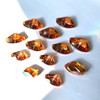 Exclusive Swarovski 5556 11mm Galactic Beads Crystal Copper  (4 pieces)