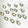 Buy Swarovski 5752 8mm Clover Bead Crystal Luminous Green (6 pieces)