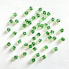 Exclusive Swarovski 5603 4mm Graphic Cube Beads Peridot (18 pieces)