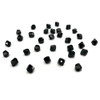 Buy Swarovski 5603 4mm Graphic Cube Beads Jet  (18 pieces)