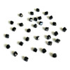 Buy Swarovski 5603 4mm Graphic Cube Beads Jet  (18 pieces)