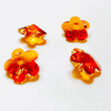 Exclusive Swarovski 6744 20mm Flower Pendant Crystal Copper (2 pieces)