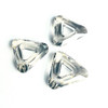 Buy Swarovski 4737 30mm Triangle Beads Crystal Silver Shade unfoiled  (1 piece)