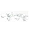 Buy Swarovski 4737 30mm Triangle Beads Crystal unfoiled  (1 piece)
