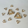 Exclusive Swarovski 4737 30mm Triangle Beads Crystal Golden Shadow unfoiled  (1 piece)