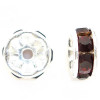 Swarovski 5820 4mm Rhinestone Rondelles Garnet