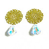 Buy Swarovski Crystal Earring Kit ~ Elegant Earrings made with 16mm Baroque Style in Crystal AB
