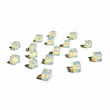 Swarovski 5601 6mm Cube Beads Light Grey Opal  (18 pieces)