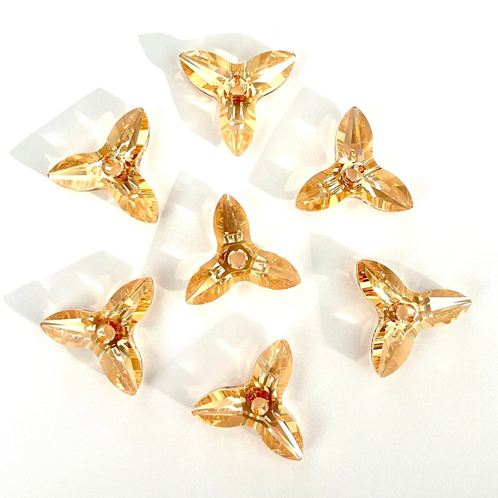 Swarovski 6906 20mm Golden Shadow Pendants | Rainbows Of Light