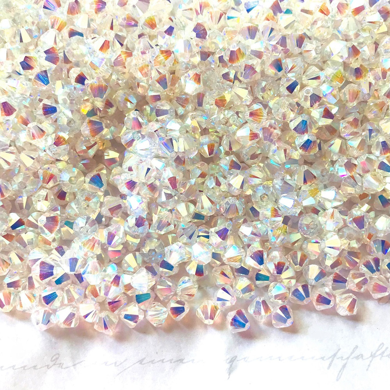 Swarovski Crystal AB Large Beads 5000 – Estate Beads & Jewelry