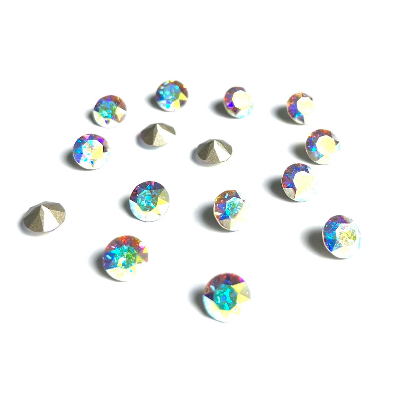 Swarovski 1028 39ss Crystal AB Chatons | Rainbows Of Light
