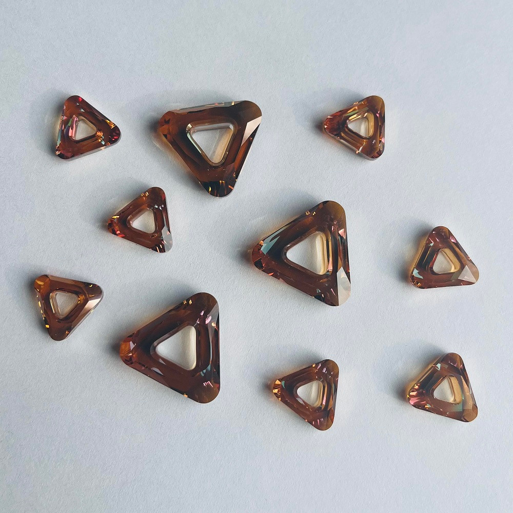 Swarovski 4737 14mm Crystal Copper Bead | Rainbows Of Light
