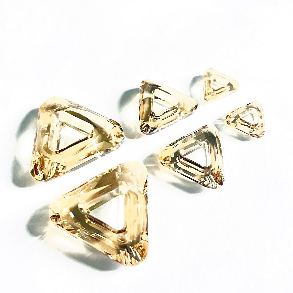 Swarovski 4737 14mm Crystal Golden Shadow Bead | Rainbows Of Light