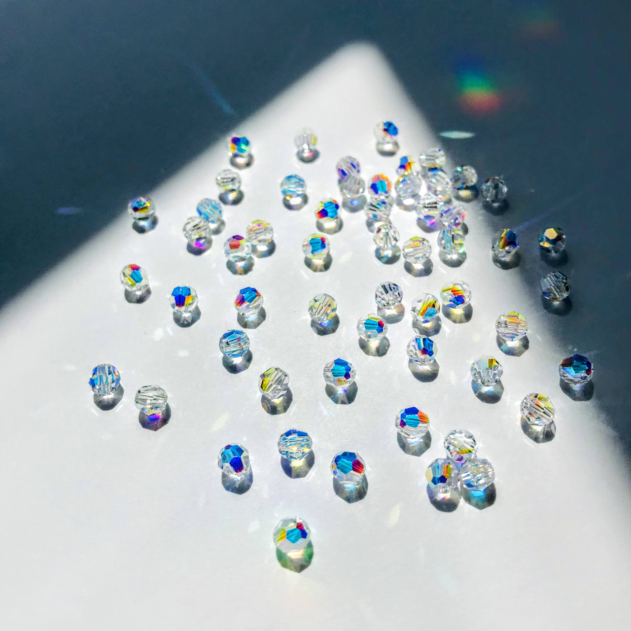 Swarovski 5000 4mm Crystal AB Bead | Rainbows Of Light